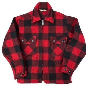 Foremost | 60’s Buffalo Plaid Wool Hunting Jacket | Small | Excellent condition!